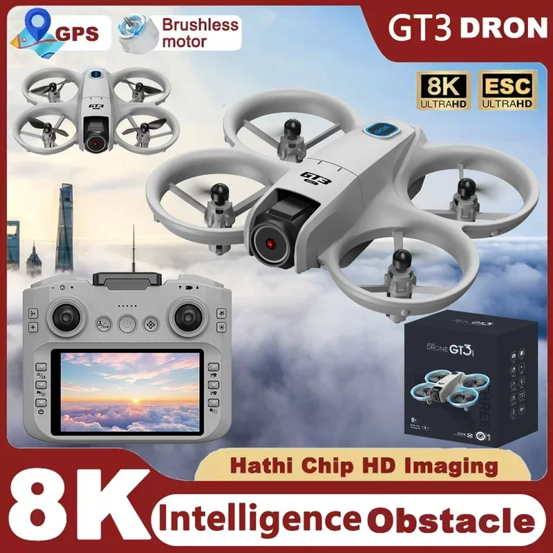 Fpv Drone Charger - โดรน GT3 Mini รุ่นใหม่ พร้อมกล้อง 8K