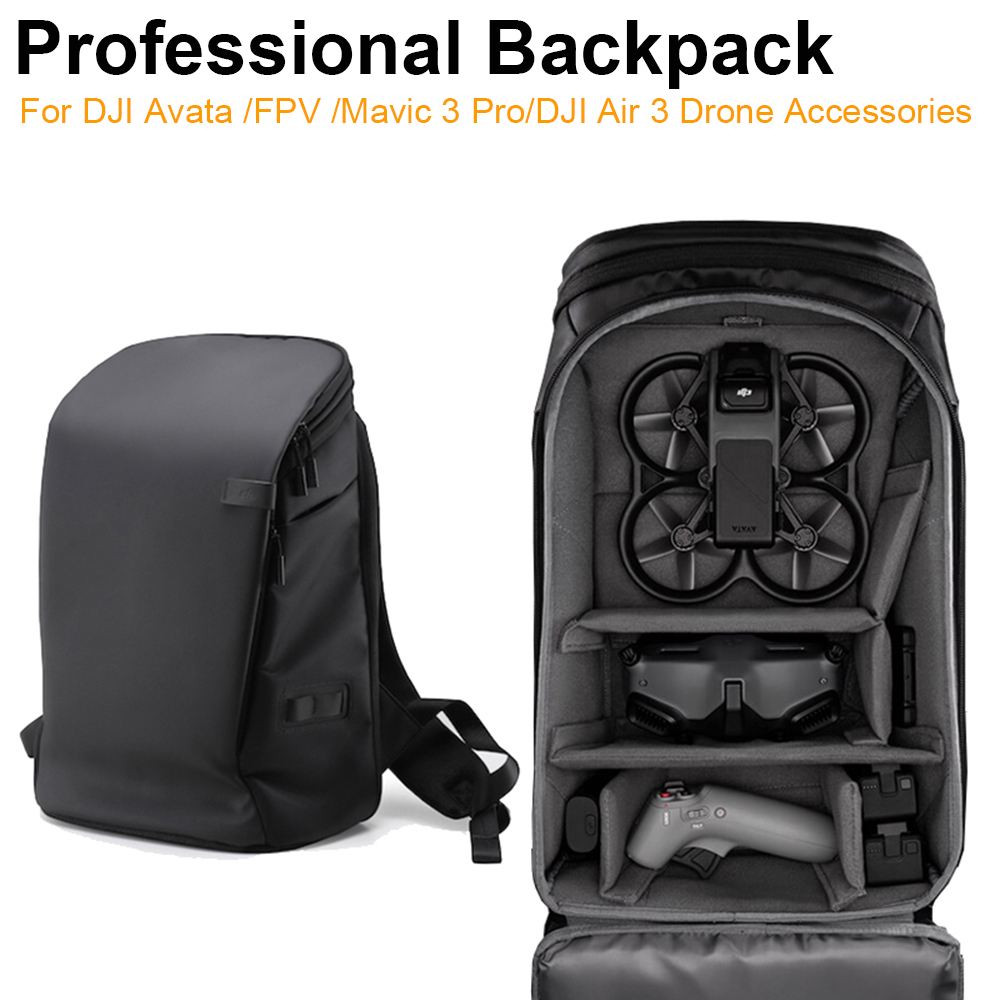 Fpv Drone Bag - อุปกรณ์เสริมสำหรับ DJI avata 2กระเป๋าเป้สะพายหลังกระเป๋าพกพาอเนกประสงค์สำหรับ DJI avata/fpv/Mavic