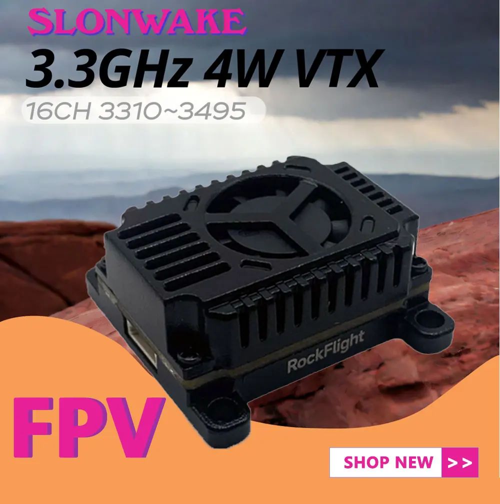 เครื่องส่งสัญญาณวิดีโอ SLONWAK - Fpv Drone Vtx บทวิจารณ์และราคา