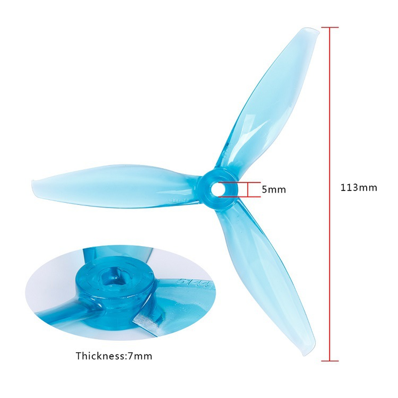 GEMFAN ฟรีสไตล์ 5144 ใบพัด 3 ใ - Fpv Drone Propeller บทวิจารณ์และราคา