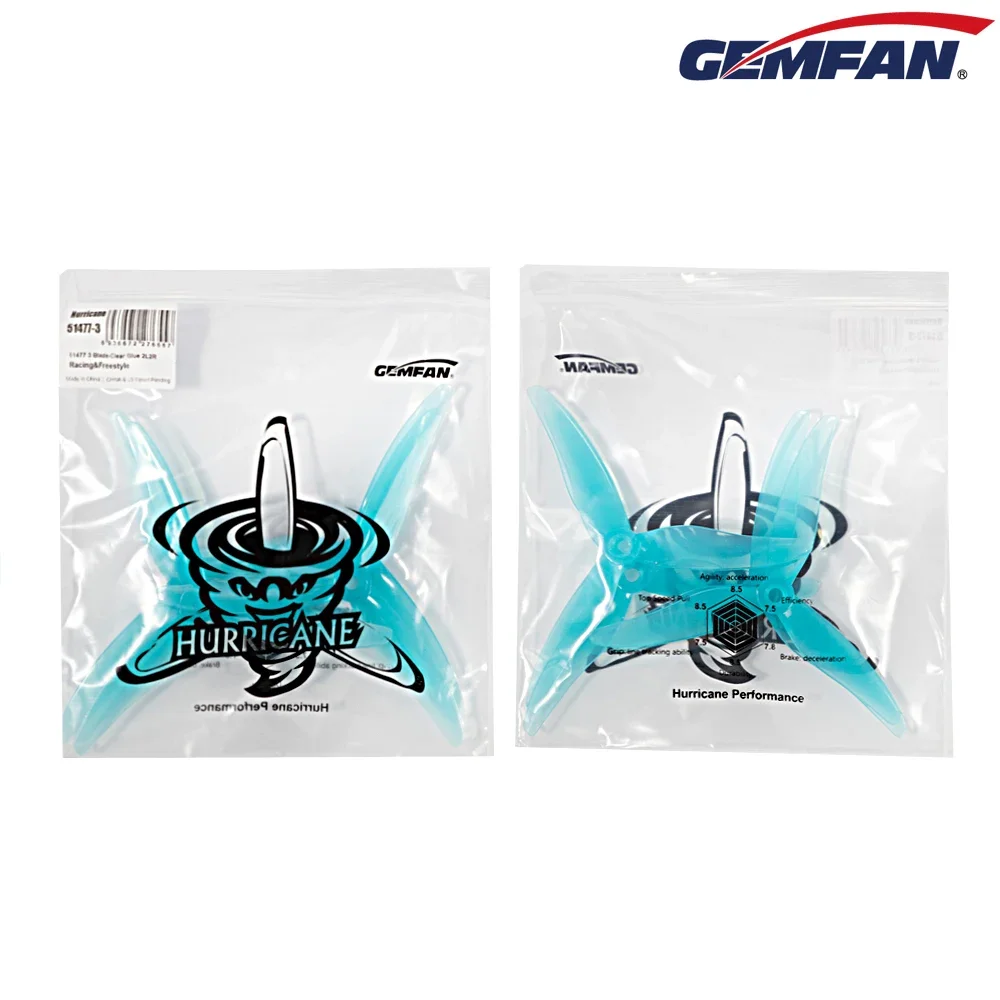 ใบพัด Gemfan JB Hurricane 5147 - Fpv Drone Propeller บทวิจารณ์และราคา