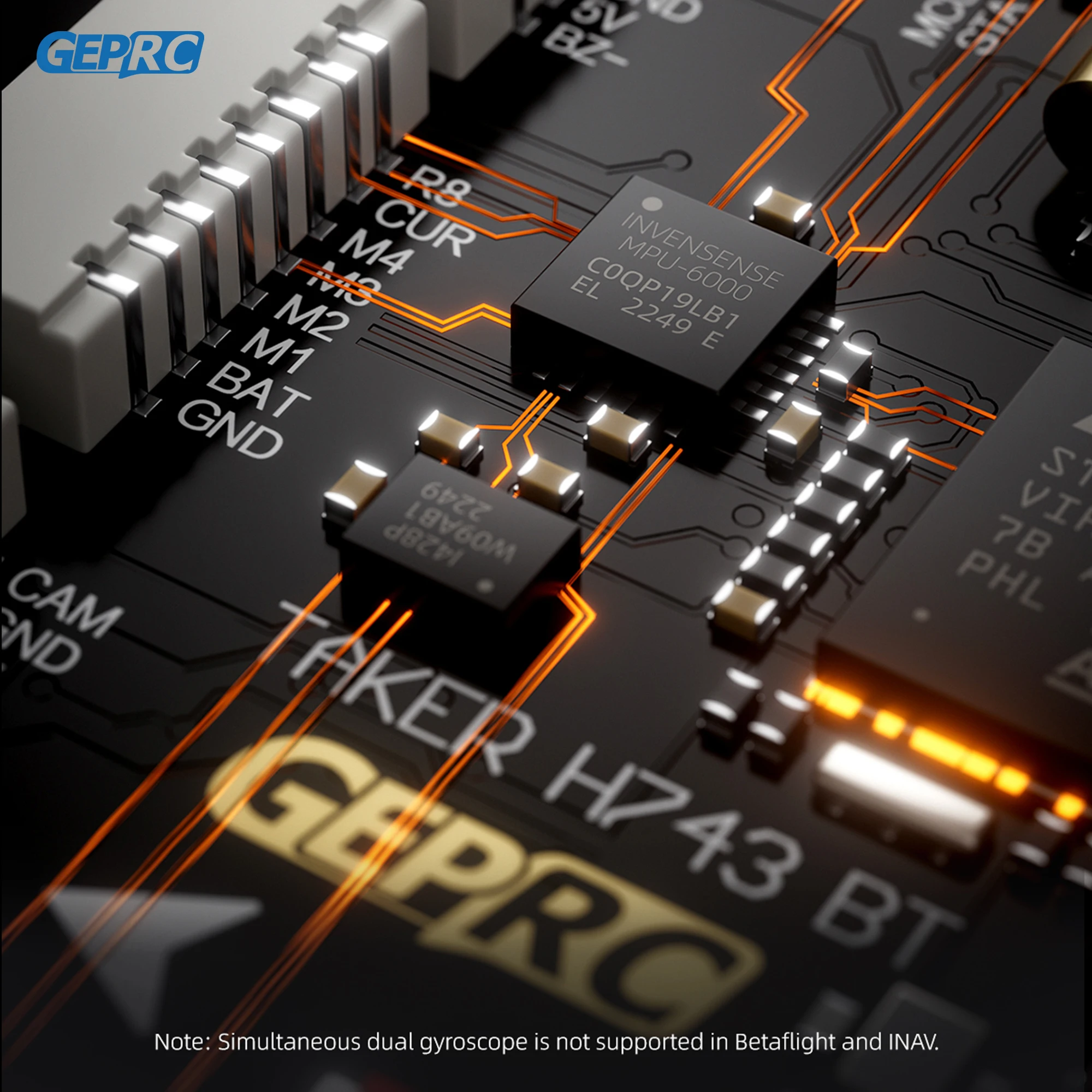 GEPRC TAKER H743 BT 32Bit 65A  - Fpv Drone Flight Controller บทวิจารณ์และราคา