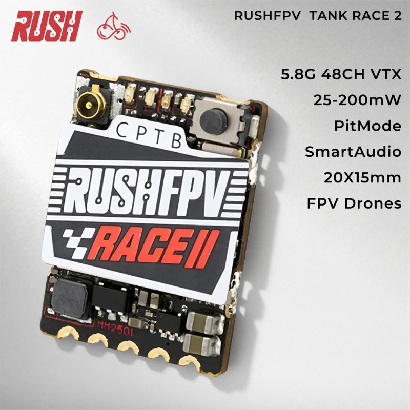 RushFPV 5.8GHz FPV VTX 48CH 25 - Fpv Drone Vtx บทวิจารณ์และราคา