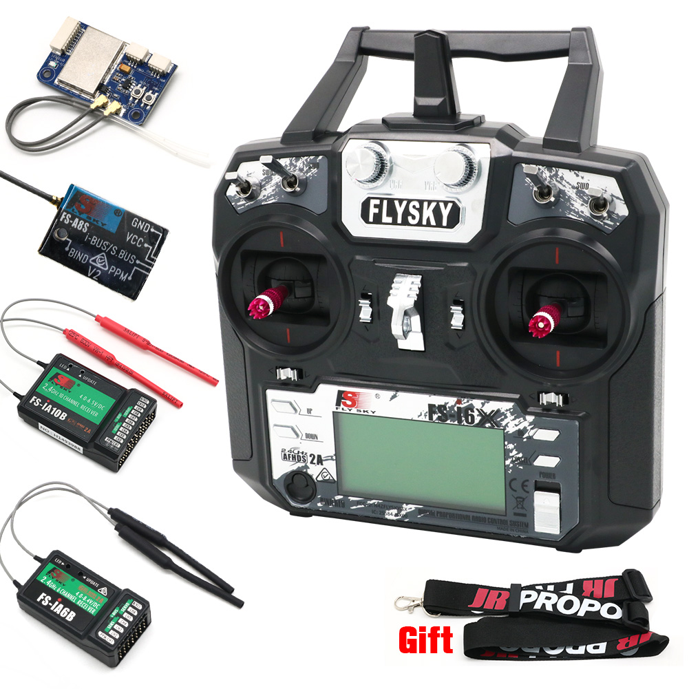 เครื่องส่งสัญญาณ FLYSKY FS-i6X - Fpv Drone Flight Controller บทวิจารณ์และราคา