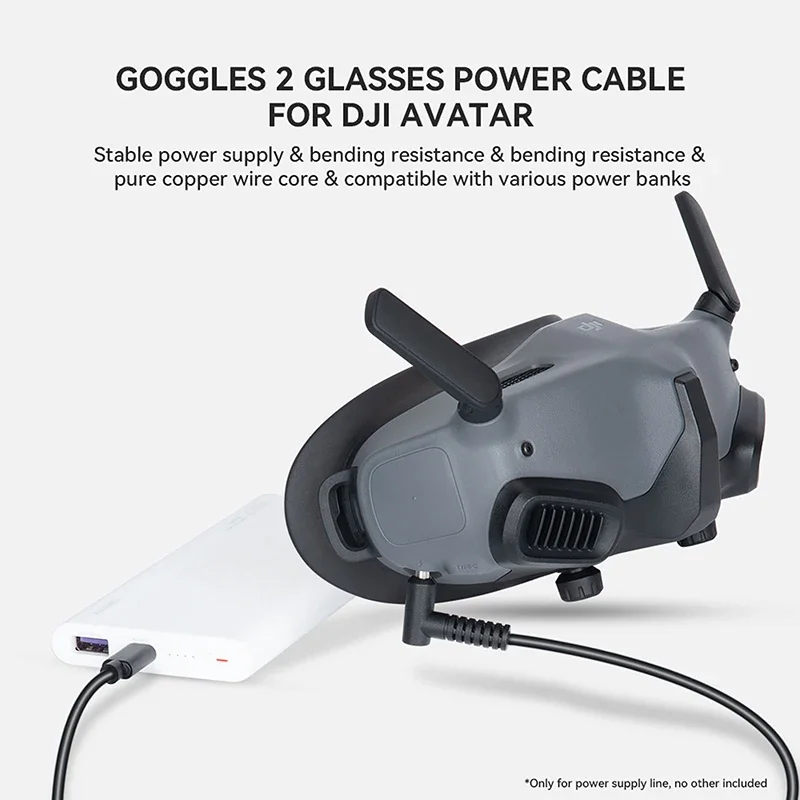 สายชาร์จสำหรับ DJI Goggles 2 / - Fpv Drone Goggles บทวิจารณ์และราคา